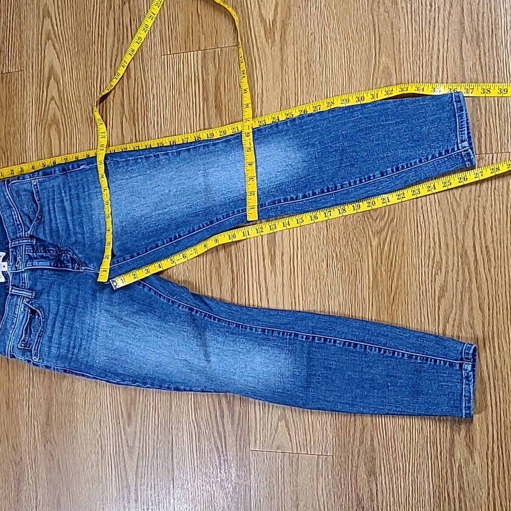 LUCKY BRAND 2024 GIRLS 27x27 AVA MID RISE SKINNY PRE-OWNED JEGING BLUE JEANS